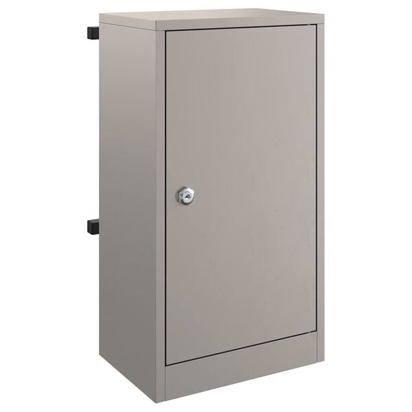 vidaXL cassetta postalepastkastei con porta Ruggine 30 x 20 x 55 cm