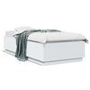 vidaXL Giroletto Bianco 100x200 cm in Legno Massello