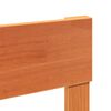 vidaXL Letto senza Materasso Marrone Cera 90x200 cm Legno di Pino