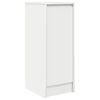 vidaXL Credenza Bianca 29,5x34x76 cm in Legno Multistrato
