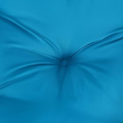 vidaXL Cuscino per Panca da Giardino Azzurro 120x50x7 cm in Tessuto