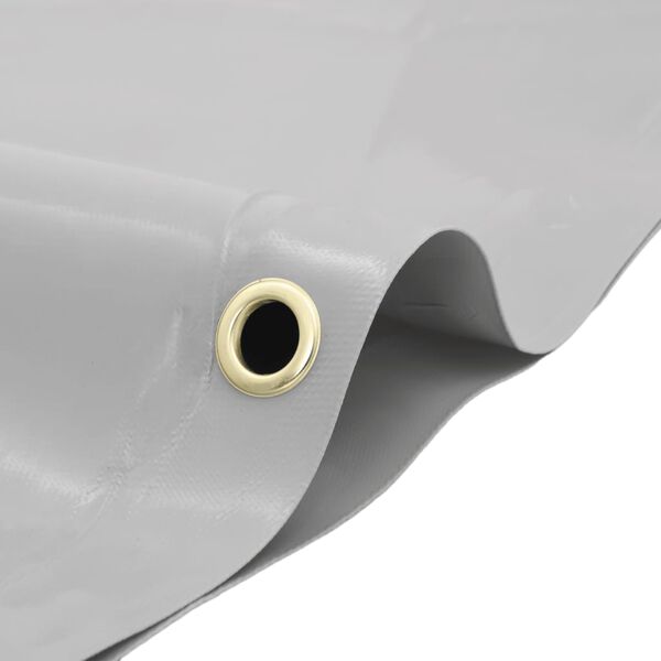 vidaXL Telone Grigio Ø 4 m 650 g/m²