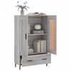 vidaXL Credenza Grigio Sonoma 69,5x31x115 cm in Legno Multistrato