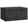 vidaXL Mobile Porta TV da Muro Nero 59,5 x 41 x 30 cm