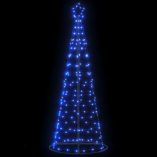 vidaXL Albero di Natale a LED 200 LED Blu 180 cm