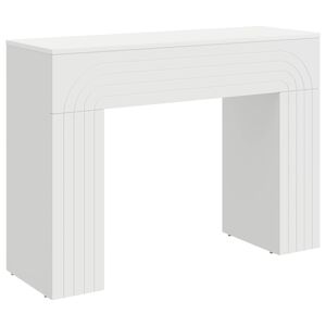 vidaXL Tavolino da salotto Bianco 102 x 35 x 75 cm