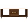 vidaXL Tavolino Salotto Rovere Marrone 102x50x40 cm Legno Multistrato