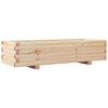vidaXL Fioriera da Giardino 110x40x26,5 cm in Legno Massello di Pino