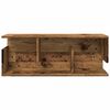 vidaXL Mobile a Parete 80x20x30 cm Legno Antico in Legno Multistrato