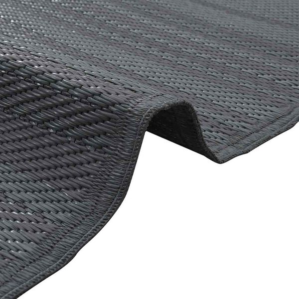 vidaXL Tappeto da esterno ARAKIL Grigio 300 x 400 cm PP