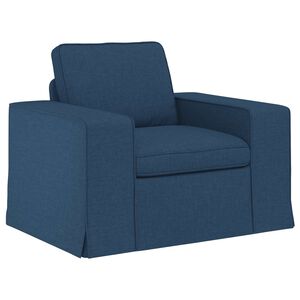 vidaXL Divano Blu Dimensioni complessive: 103 x 80 x 82 cm (L x P x A)