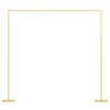 vidaXL Arco Nuziale Oro 338 x 35 x 300 cm Acciaio
