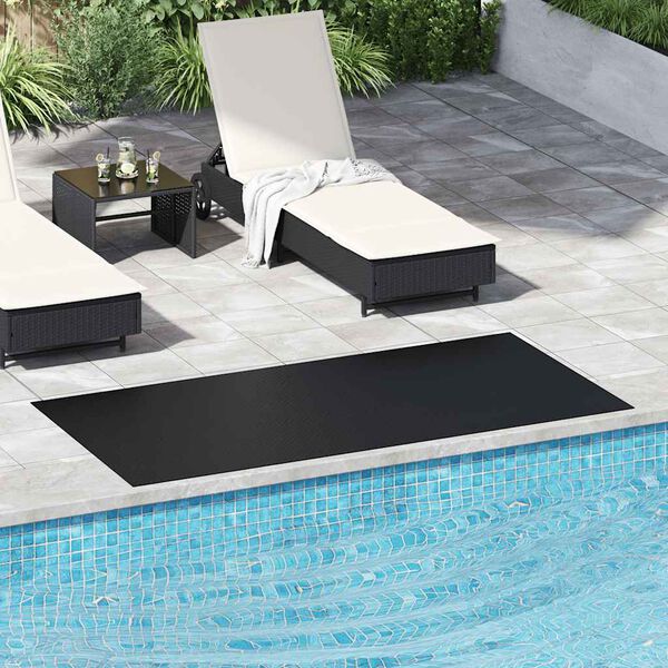 vidaXL Tappetino Antiscivolo in Gomma 2 x 1 m a Lamiere a Scacchiera