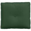 vidaXL Cuscino per Schiena Verde Giungla 50 x 45 cm Tessuto in Cords