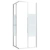 vidaXL Cabina Doccia ESG 80x80x180 cm
