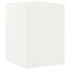 vidaXL Supporto per piante Bianco 30 x 30 x 40 cm Acciaio