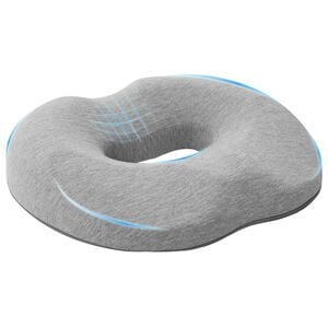 vidaXL Cuscino per la seduta Grigio chiaro 42 x 36,5 x 8 cm