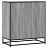 vidaXL Credenza Grigio Sonoma 68x35x76 cm in Truciolato e Metallo