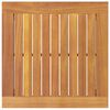 vidaXL Tavolo laterale Olio Naturale Legno di Acacia Massello