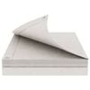 vidaXL Telo con Occhielli Bianco 8 x 8 m 260 gsm PE