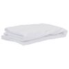 vidaXL Coprimaterasso Bianco 140x200 cm Impermeabile