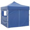 vidaXL Tenda Party Blu 291 x 291 x 315 cm Tessuto Oxford