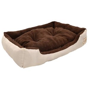 vidaXL Letto Caldo per Cani con Cuscino Imbottito M