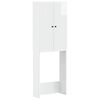 vidaXL Mobile Bagno EDE Bianco Lucido 66 x 25,5 x 190 cm