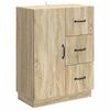 vidaXL Credenza Rovere Sonoma 66 x 34,5 x 87 cm Legno ingegnerizzato