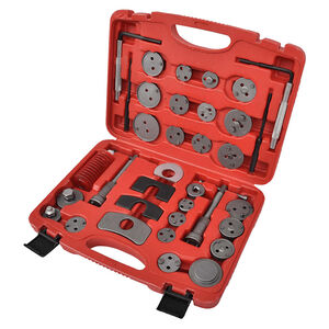 vidaXL Kit di Strumenti per l'Avvolgimento dei Pistoni del Freno 35 pz