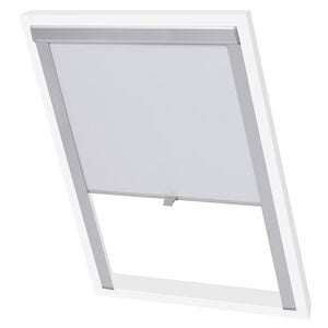 vidaXL Tenda a Rullo Oscurante Persiana Bianca M08/308 GGL e GGU