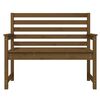 vidaXL Panca da Giardino Ambra 109x48x91,5 cm Legno Massello di Pino