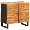 vidaXL Armadio per Lavabo da Bagno Naturale 62 x 33 x 58 cm