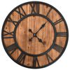 vidaXL Orologio da Parete Vintage al Quarzo Legno e Metallo 60 cm XXL