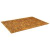 vidaXL Tappetini da bagno Naturale 105 x 160 cm