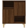 vidaXL Credenza Rovere Marrone 60x35x70 cm in Legno Multistrato