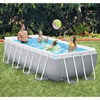 Intex Set Piscina Prism Frame Rettangolare 400x200x100 cm