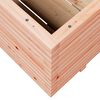 vidaXL Fioriera da Giardino 110x110x49,5 cm Legno Massello di Douglas