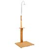 vidaXL Doccia da Giardino in Legno