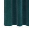 vidaXL Tende con tende 2 pcs Verde scuro 140 x 140 cm Velluto
