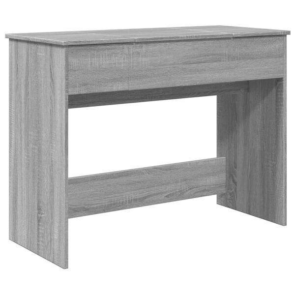 vidaXL Toeletta con Specchio Grigio Sonoma 100x45x76 cm