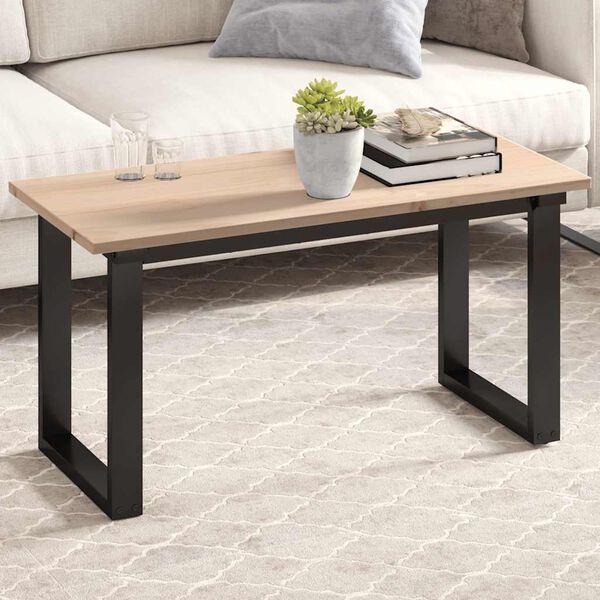 vidaXL Piano per Tavolo 90x40x1,7 cm Rettangolare Legno Massello Pino