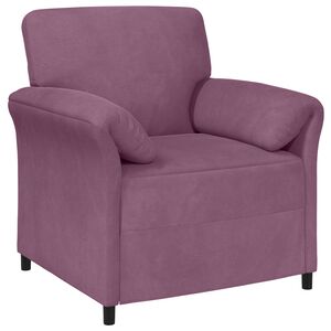 vidaXL Divano 1 posto Viola 88 x 83 x 95 cm Velluto