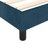 vidaXL Struttura Letto a Rete a Molle Blu Scuro 80x200 cm in Velluto