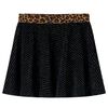 Gonna da Bambina con Vita Leopardata Nera 92