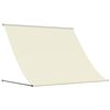 vidaXL Tenda da Sole Retrattile Crema 200x150 cm in Tessuto e Acciaio