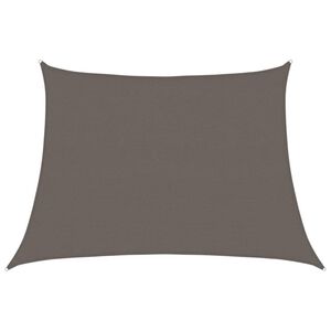 vidaXL Vela Parasole 160 g/m&sup2; Antracite 4/5x3 m in HDPE