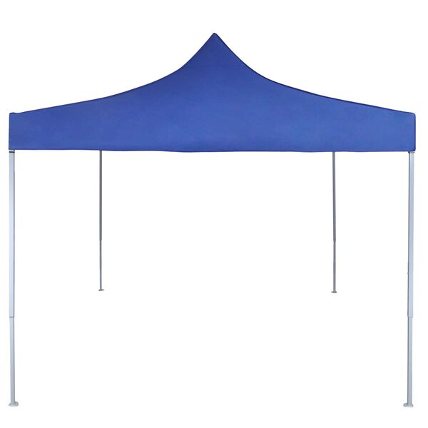 vidaXL Tenda Pieghevole Blu 3 x 3 m