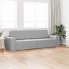 vidaXL Divano letto 200cm Grigio Nuvola Tessuto