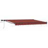 vidaXL Cornice per Tenda Manuale con LED 4,5 &times; 3,5 m